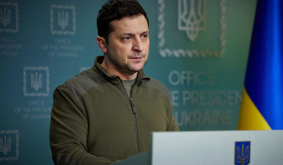 Ukrainian President Volodymyr Zelenskiy